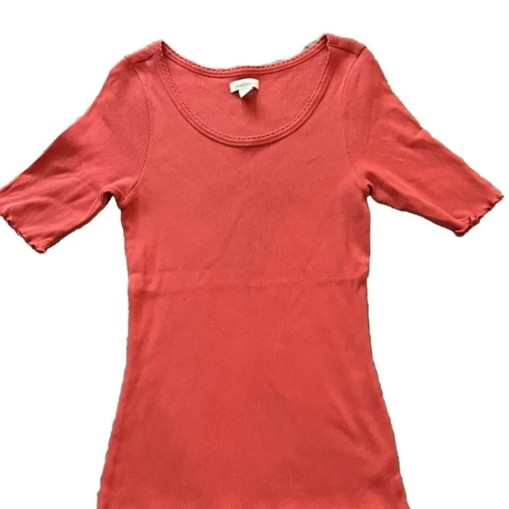 Sundance Coral Short Sleeve Tee Med